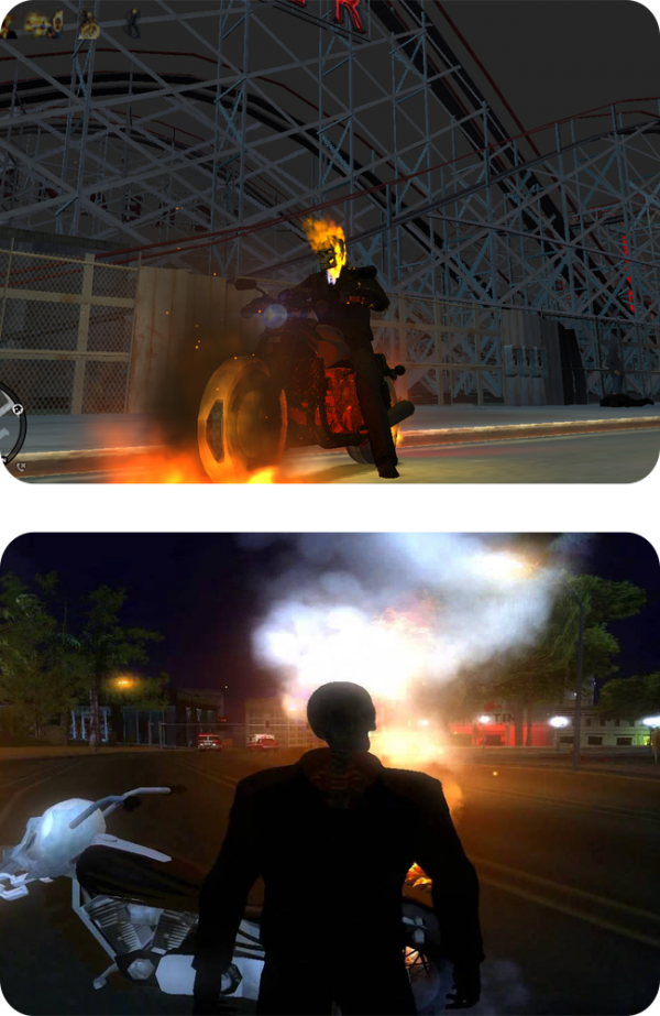 all free ghost rider games