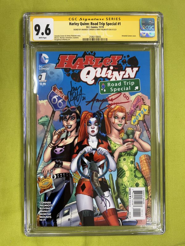 HARLEY QUINN ROAD TRIP SPECIAL #1 - SIGNED - CGC 9.6