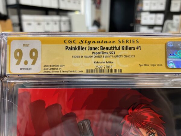 PAINKILLER JANE: BEAUTIFUL KILLERS #1 - AMANDA CONNER SEXY VARIANT - SIGNED - CGC 9.9 - Image 4