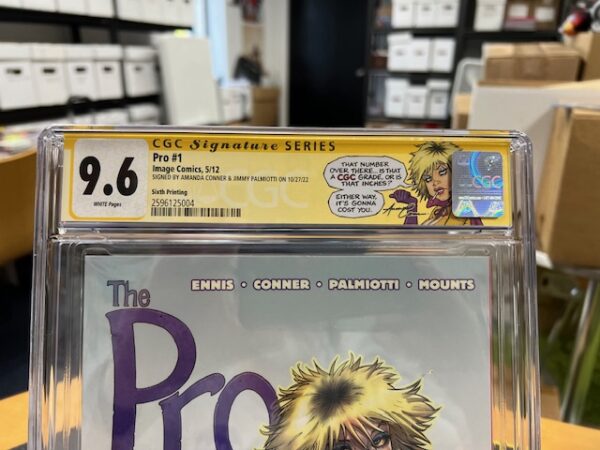 THE PRO - 6TH PRINTING - SIGNED - CGC 9.6 (CUSTOM PRO CGC LABEL) - Image 3