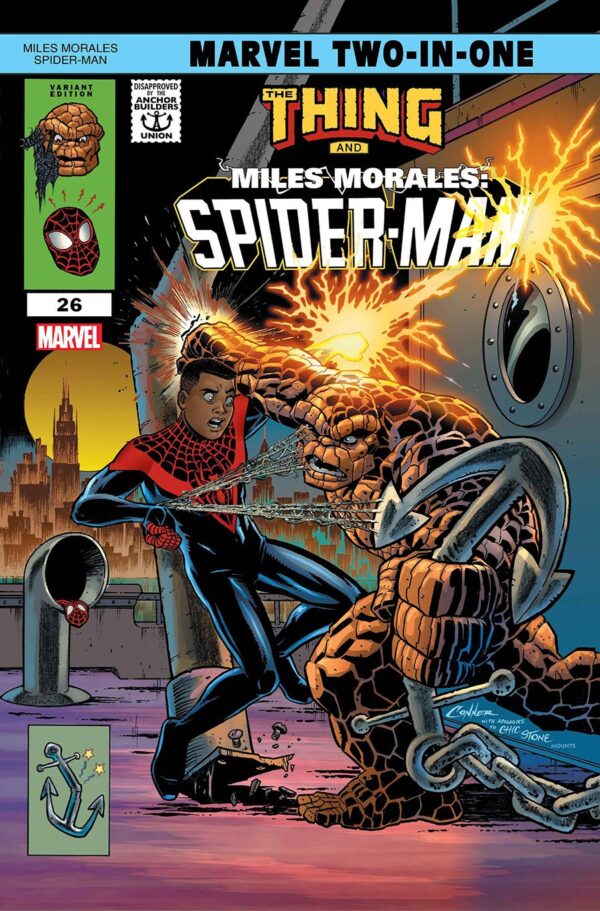 MILES MORALES SPIDER-MAN #26 (V.2) VARIANT - COVER - AMANDA CONNER - Image 3