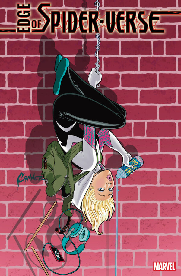 EDGE OF SPIDER-VERSE #1 - SPIDER-GWEN VARIANT - COVER - AMANDA CONNER - Image 3